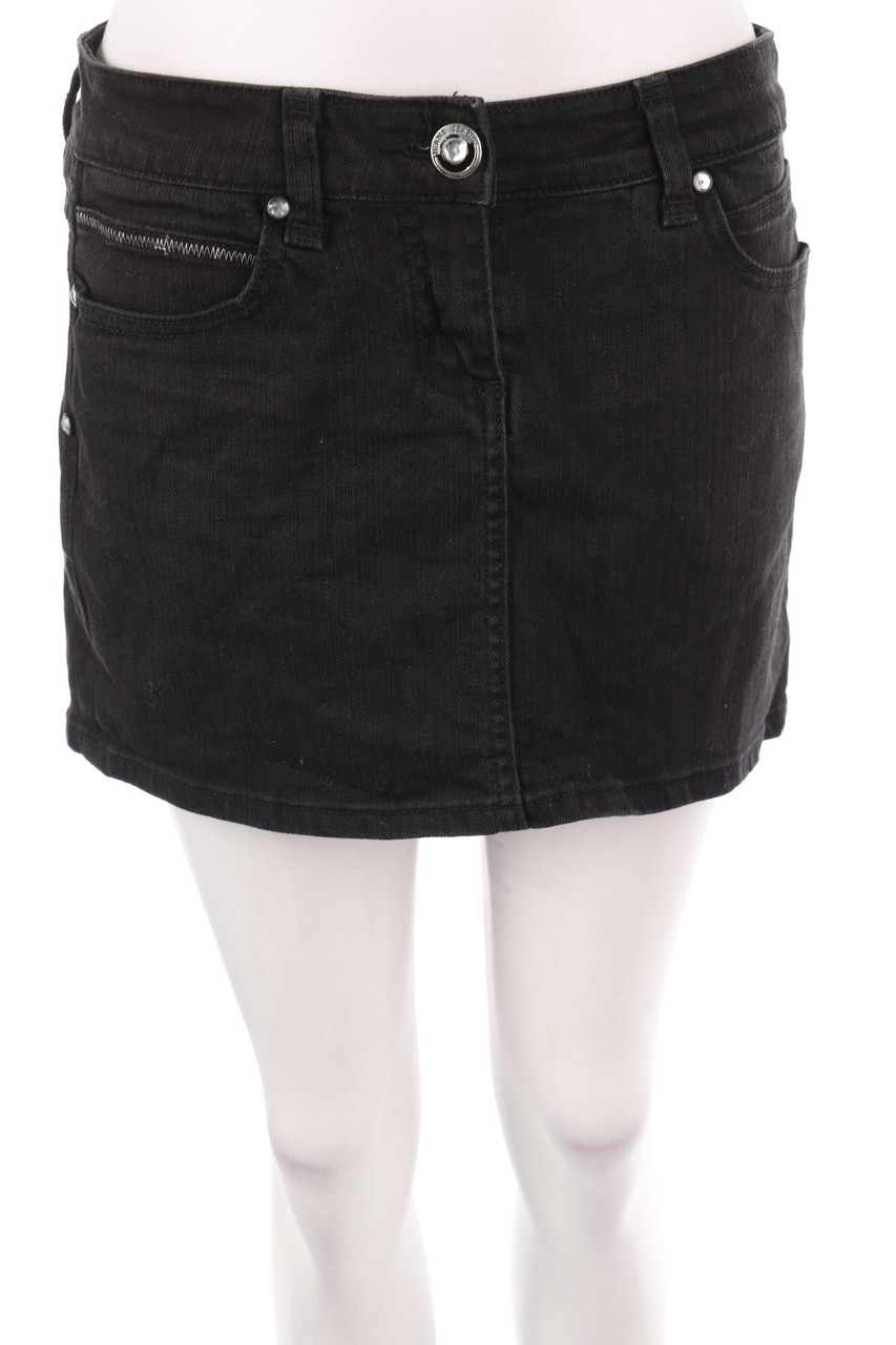 DESTROY DENIM - Mini Denim Skirt - L
