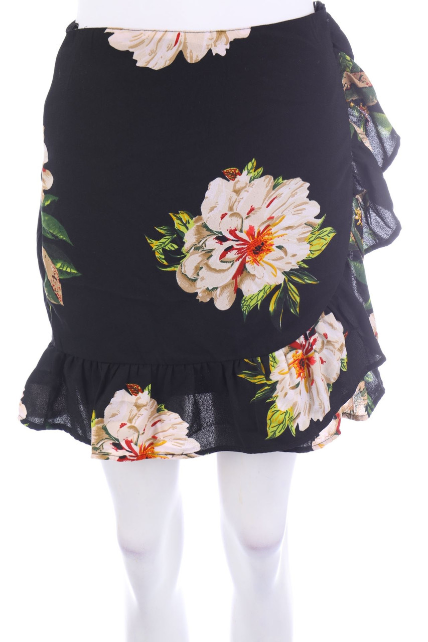 ONLY - Rock mit Blumen-Print - S