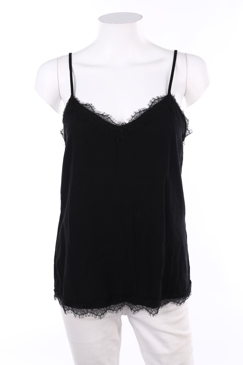 C&A - Blusentop mit Spitze - S