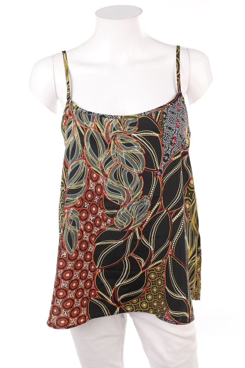 Stradivarius - Top with Pattern - M