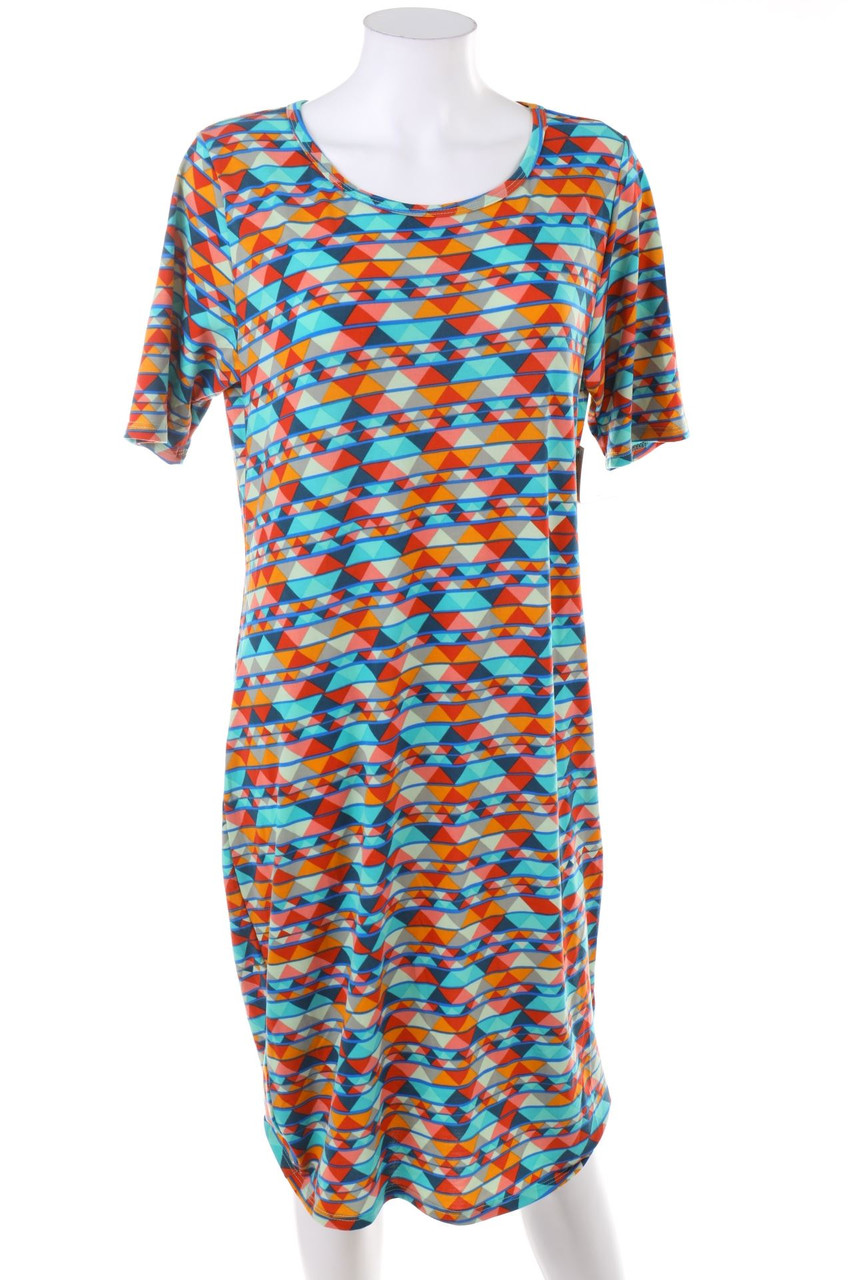 LuLaRoe - Dress with Geo Pattern - XL