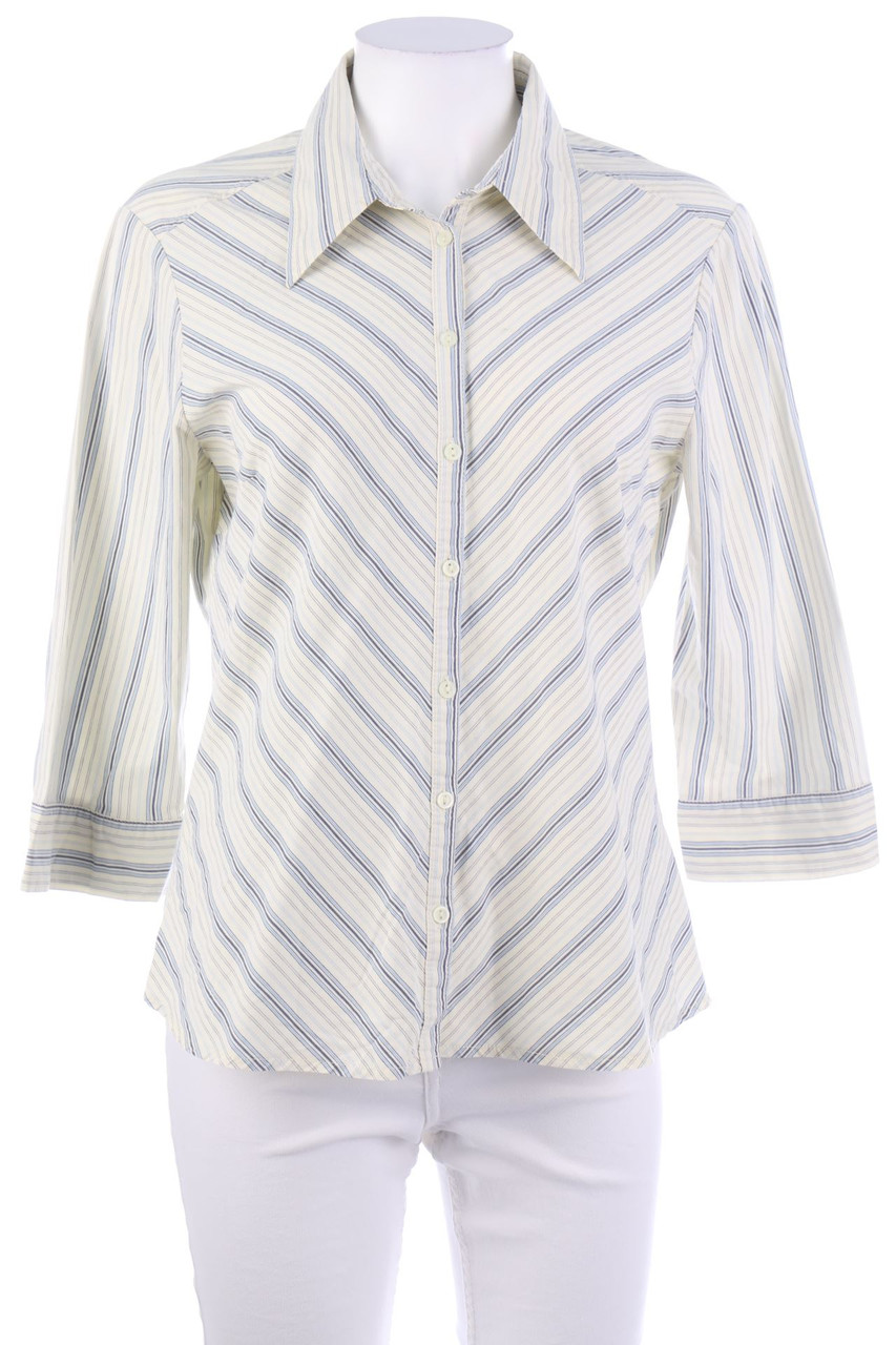 H&M - Bluse mit 3/4-Ärmel mit Streifen - XL