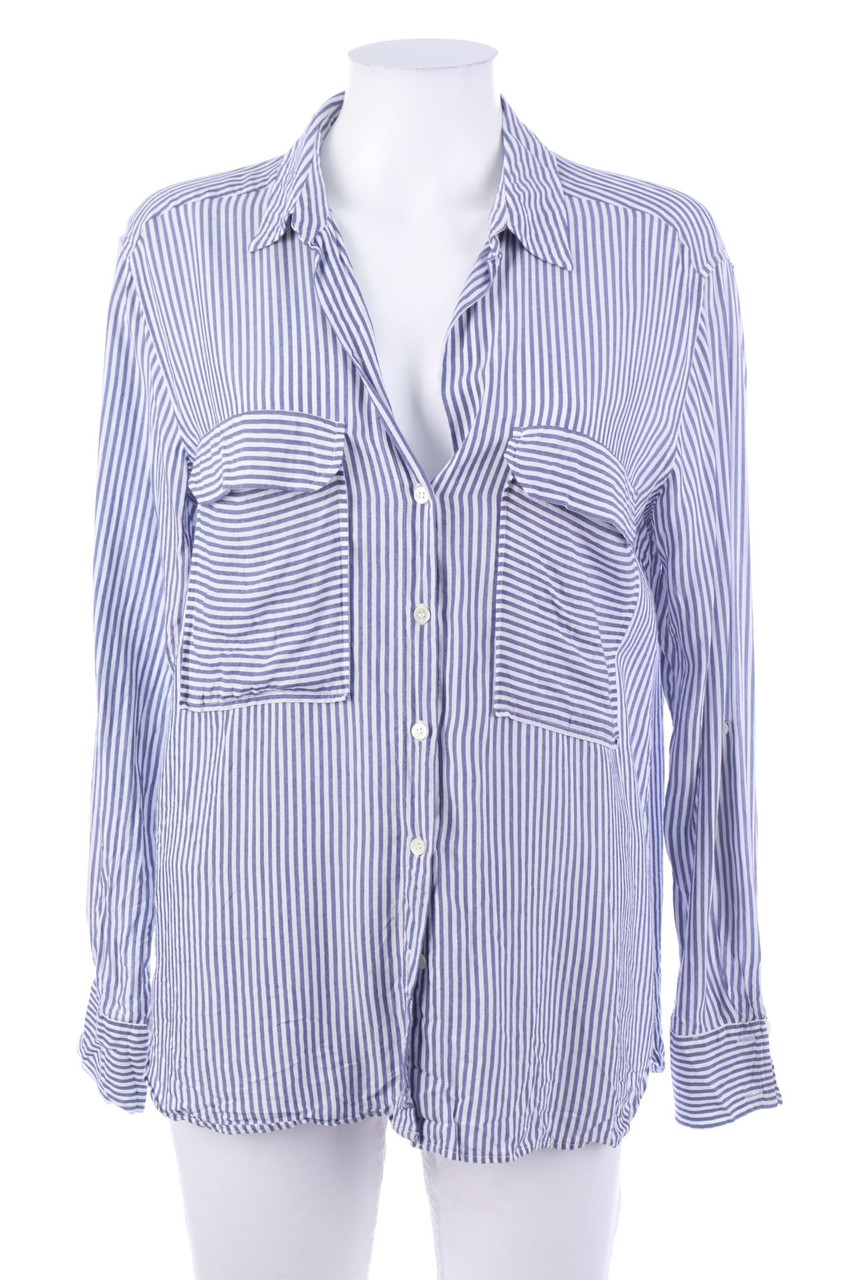 ZARA - Bluse mit Streifen - L