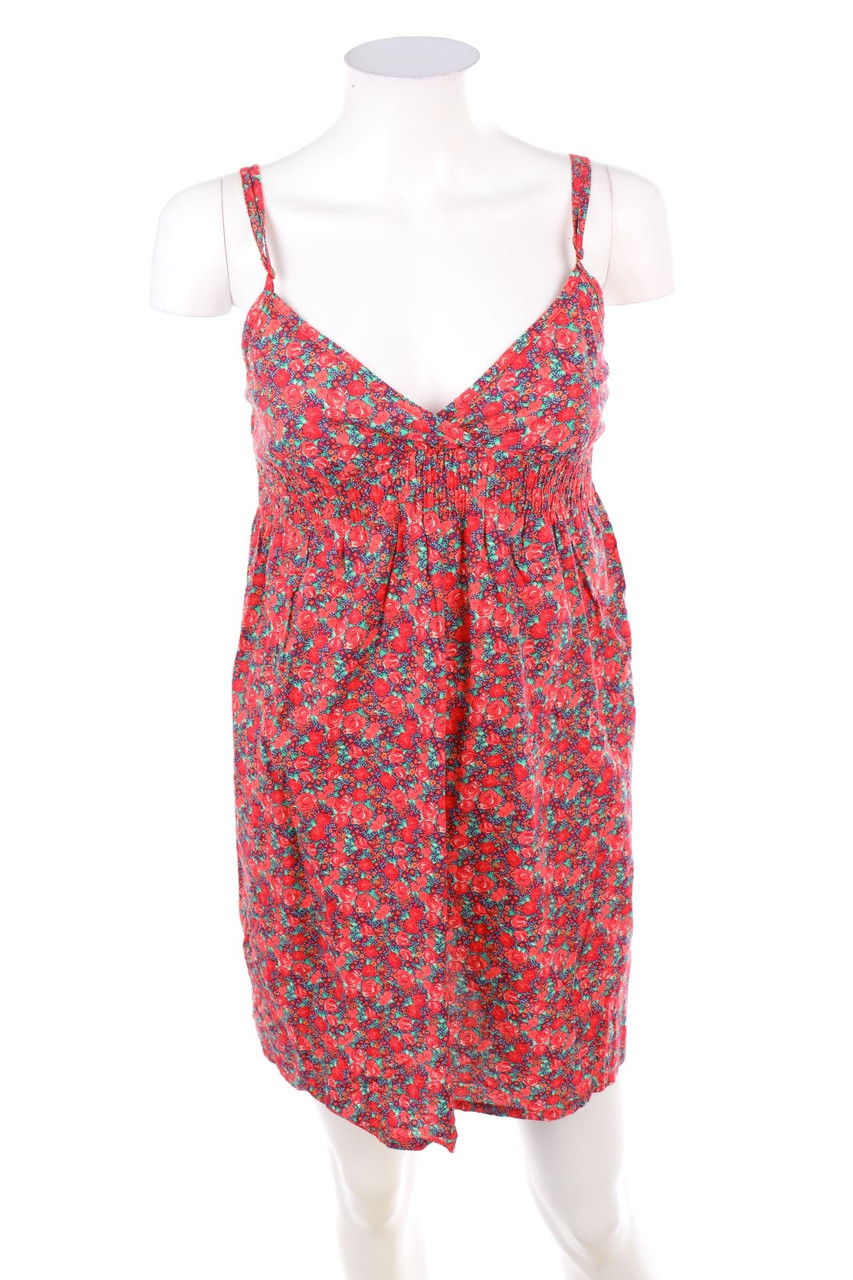 H&M - Minikleid mit Blumen-Print - S