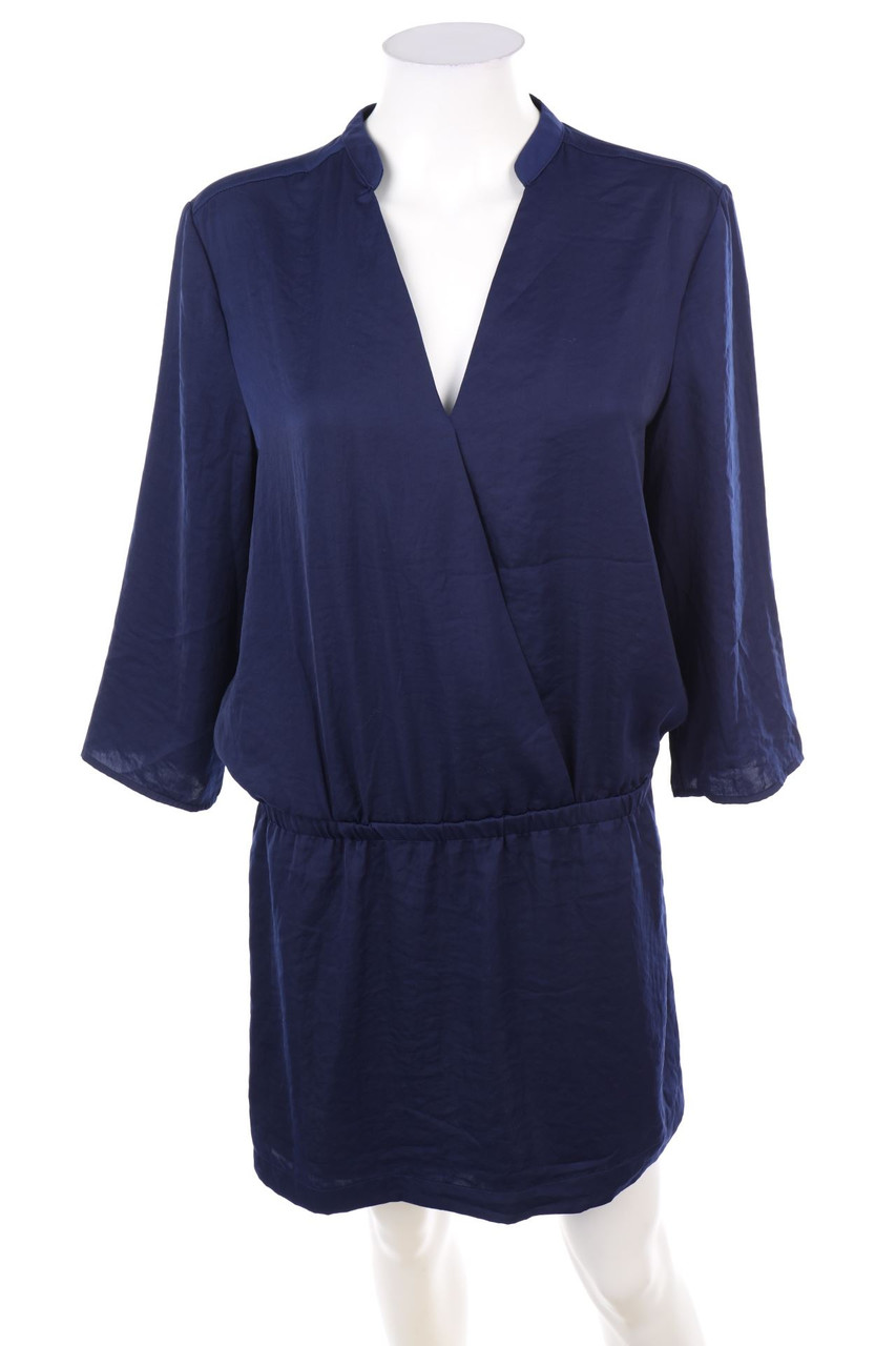 H&M - Blusenkleid in Wickel-Optik - M