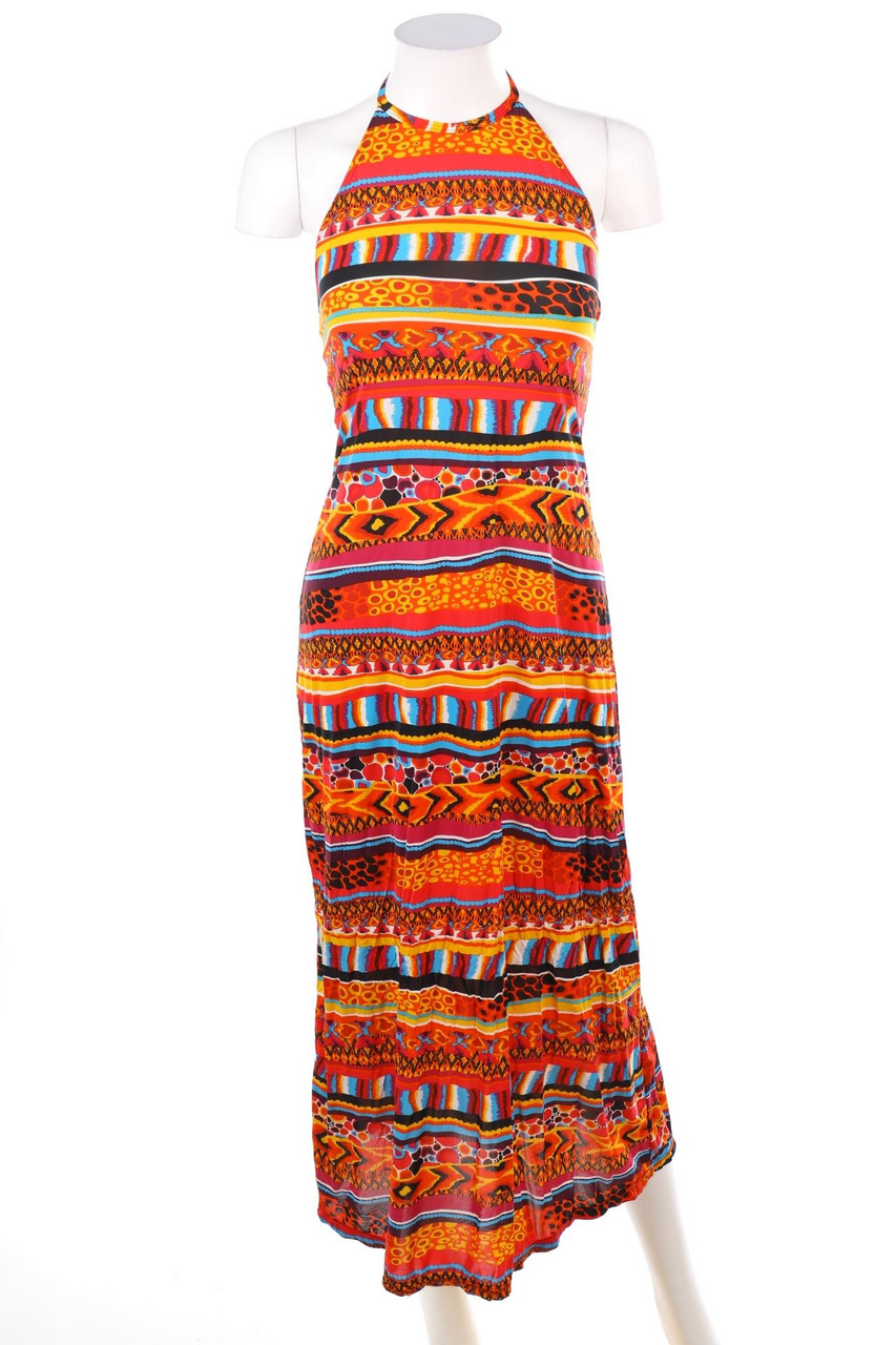 Soraya - Neckholder Maxi Dress - S