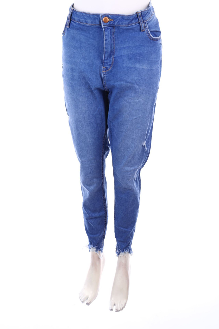 Denim Co. - Destroyed Skinny-Jeans - 3XL
