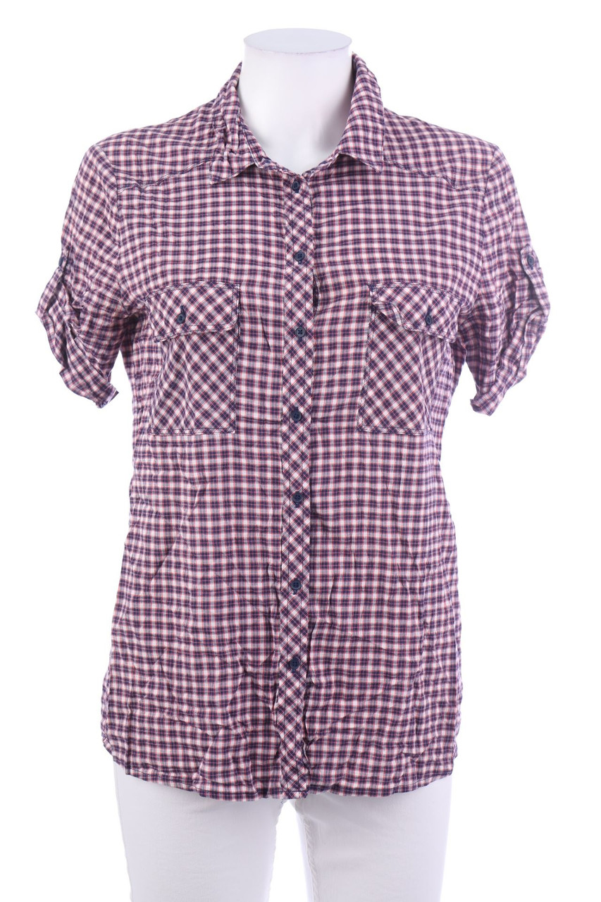 Stradivarius - Checked Shirt Blouse - L