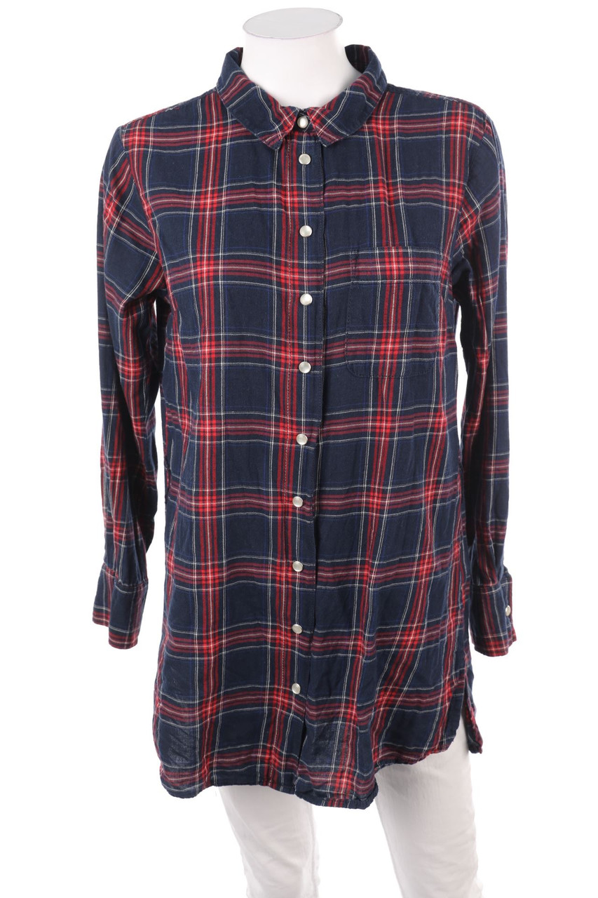 WOMEN essentials by Tchibo - Karo-Hemd-Bluse - M