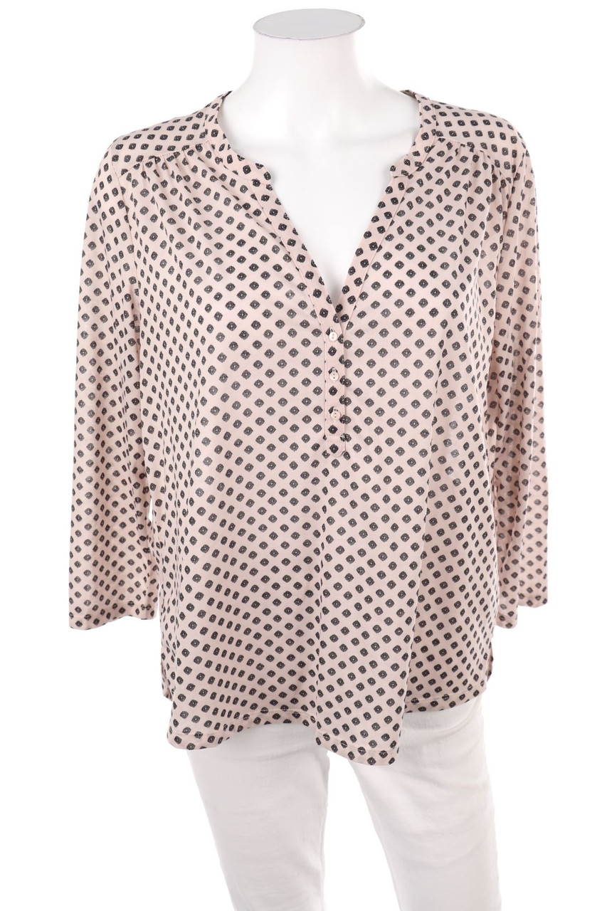 H&M - Bluse mit 3/4-Ärmel mit Muster - M