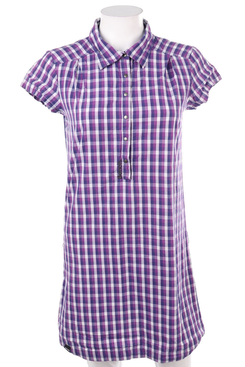 Bench. - Blusenkleid mit Karo-Muster - S