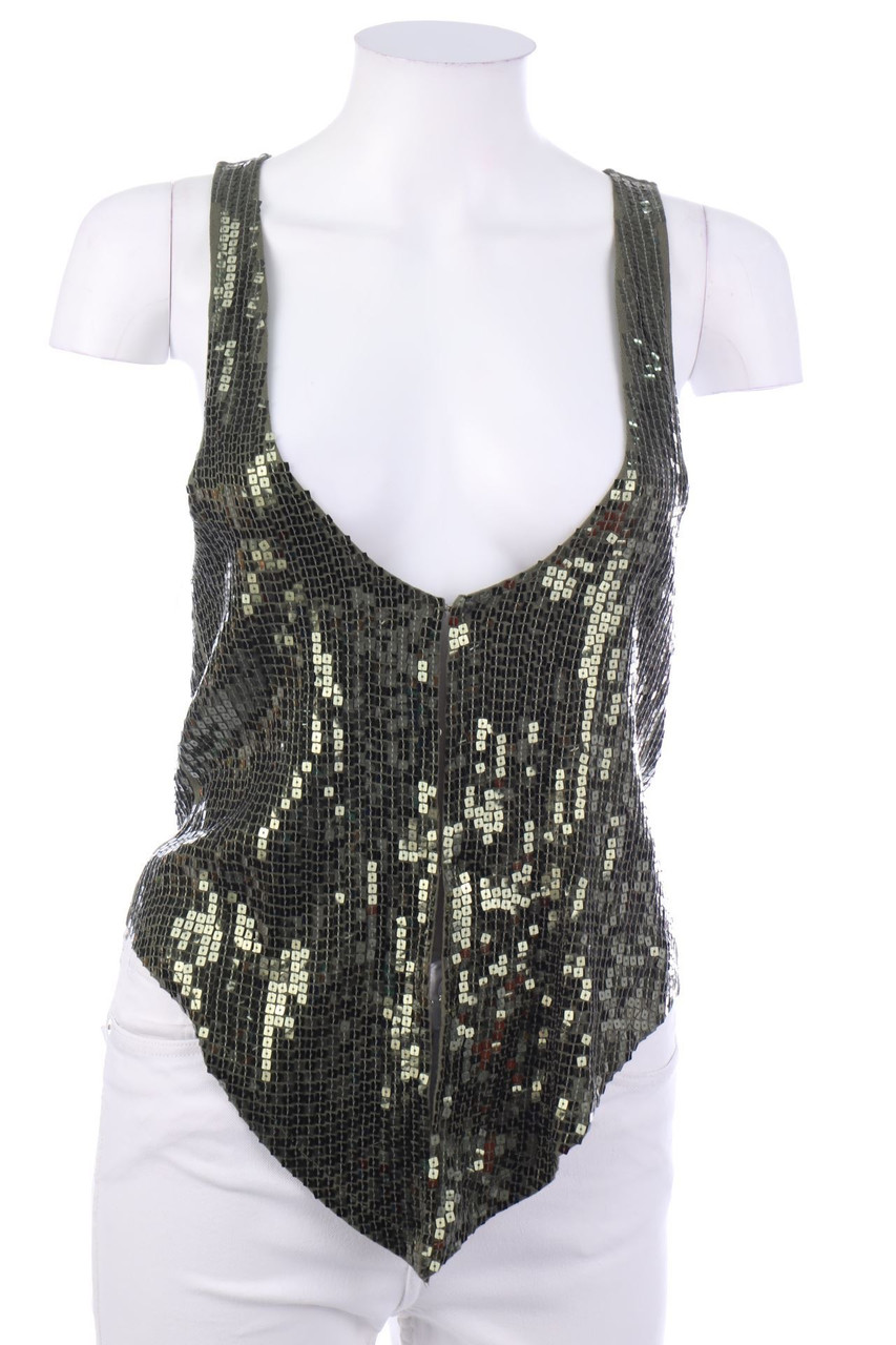 STILE BENETTON - Sequined Gilet - S