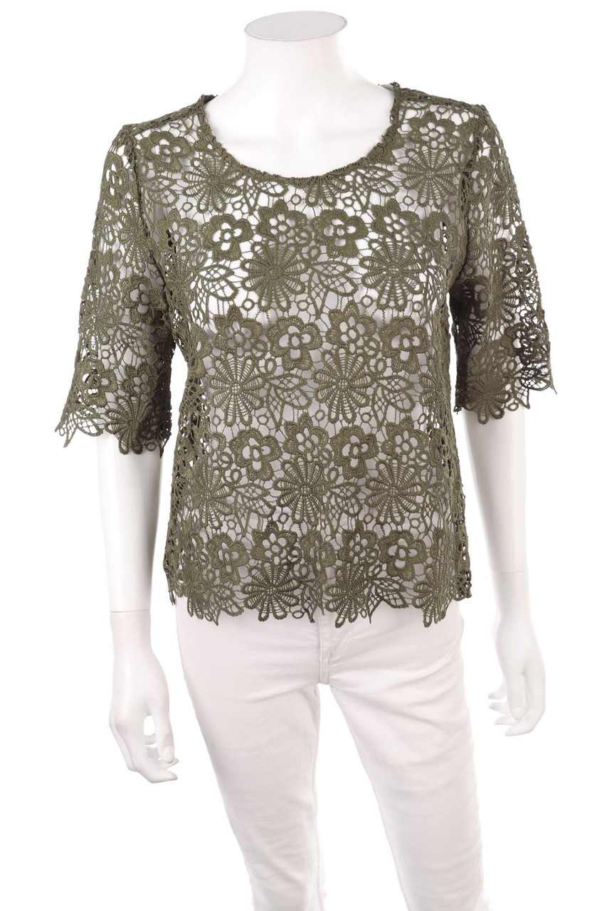 ONLY - Kurzarm-Bluse - S