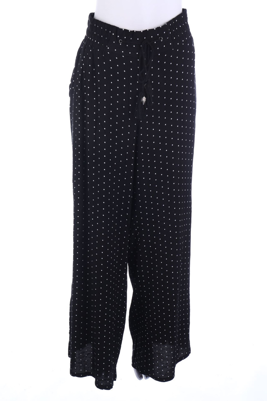 Ulla Popken - Hose mit Punkten aus Viskose - 54