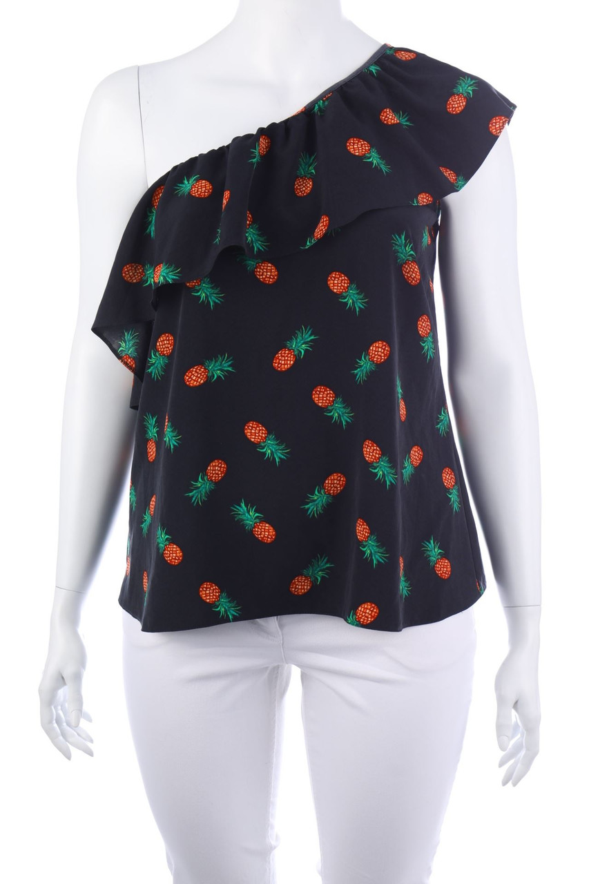 George. - Volant-Bluse - 2XL