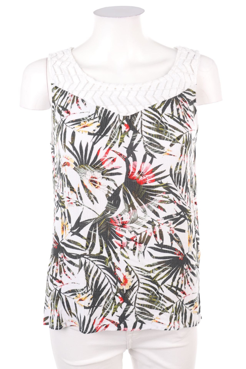 Street One - Top mit Blumen-Print - M