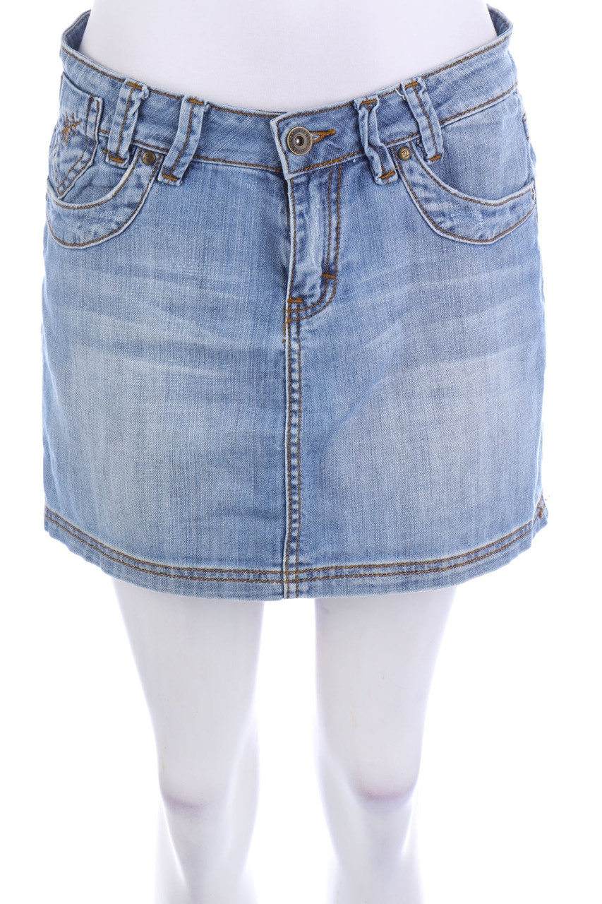 SECONDHAND - Mini-Jeansrock - L