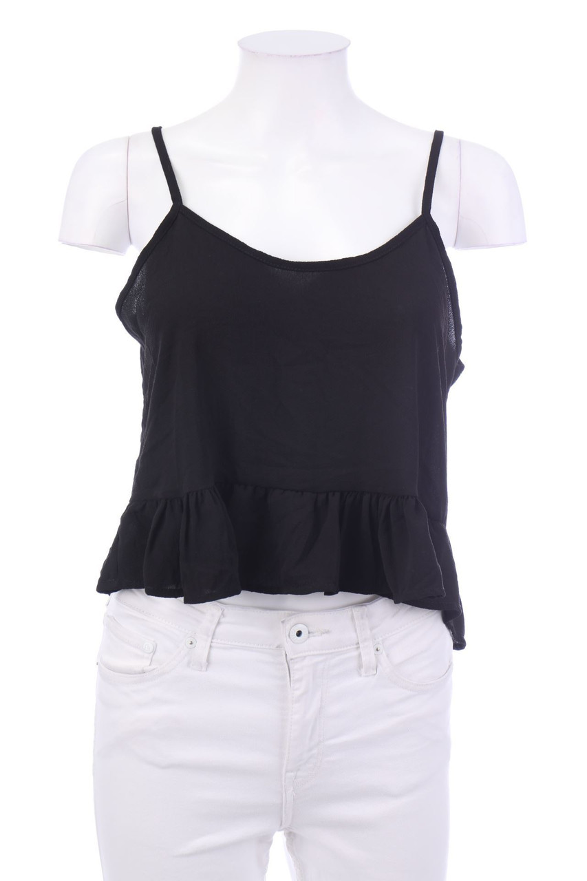 SECONDHAND - Blouse Top with Volants - S