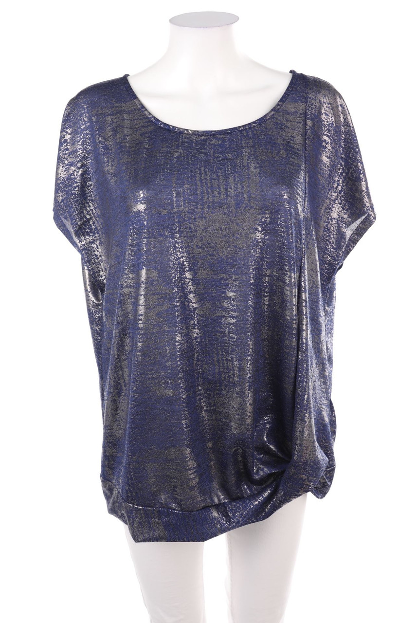 C&A - Metallic-Kurzarm-Shirt - XXXXXL