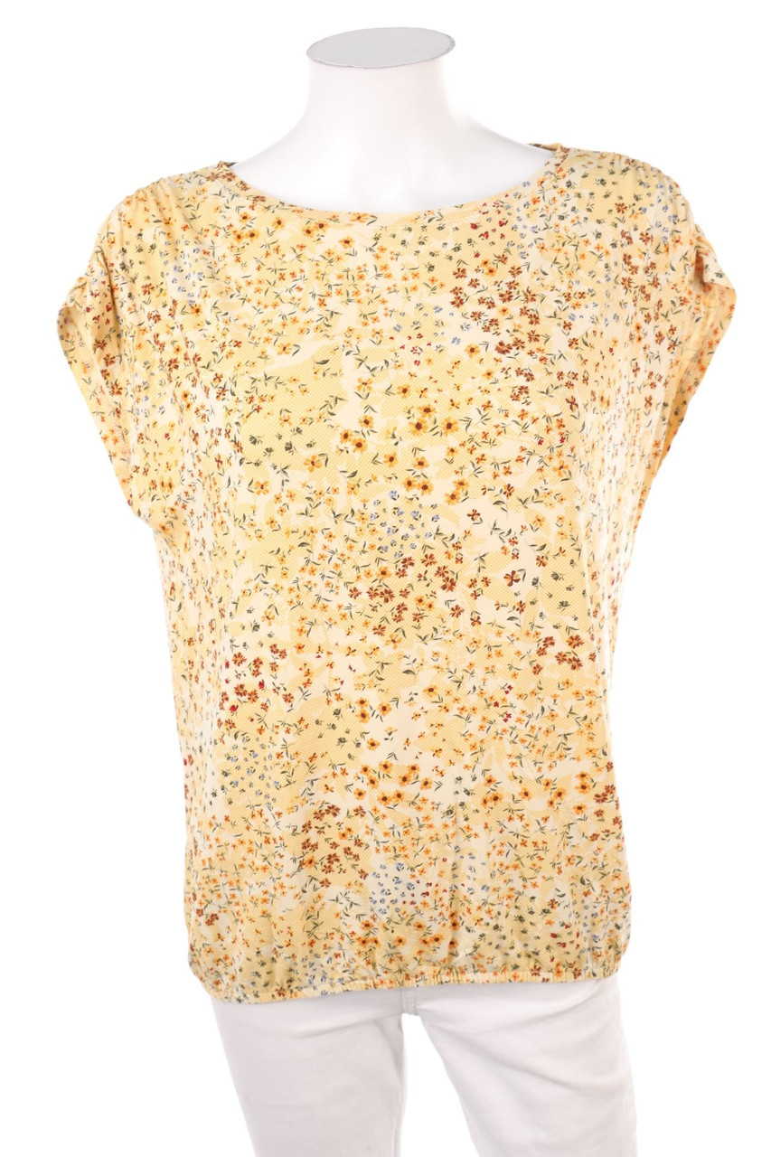 s.Oliver - Shortsleeve Blouse with Flower Print - S