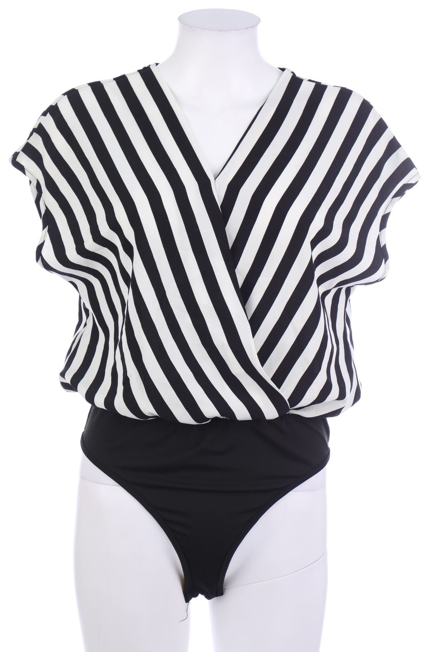 SECONDHAND - Sleveless Body with Stripes - M