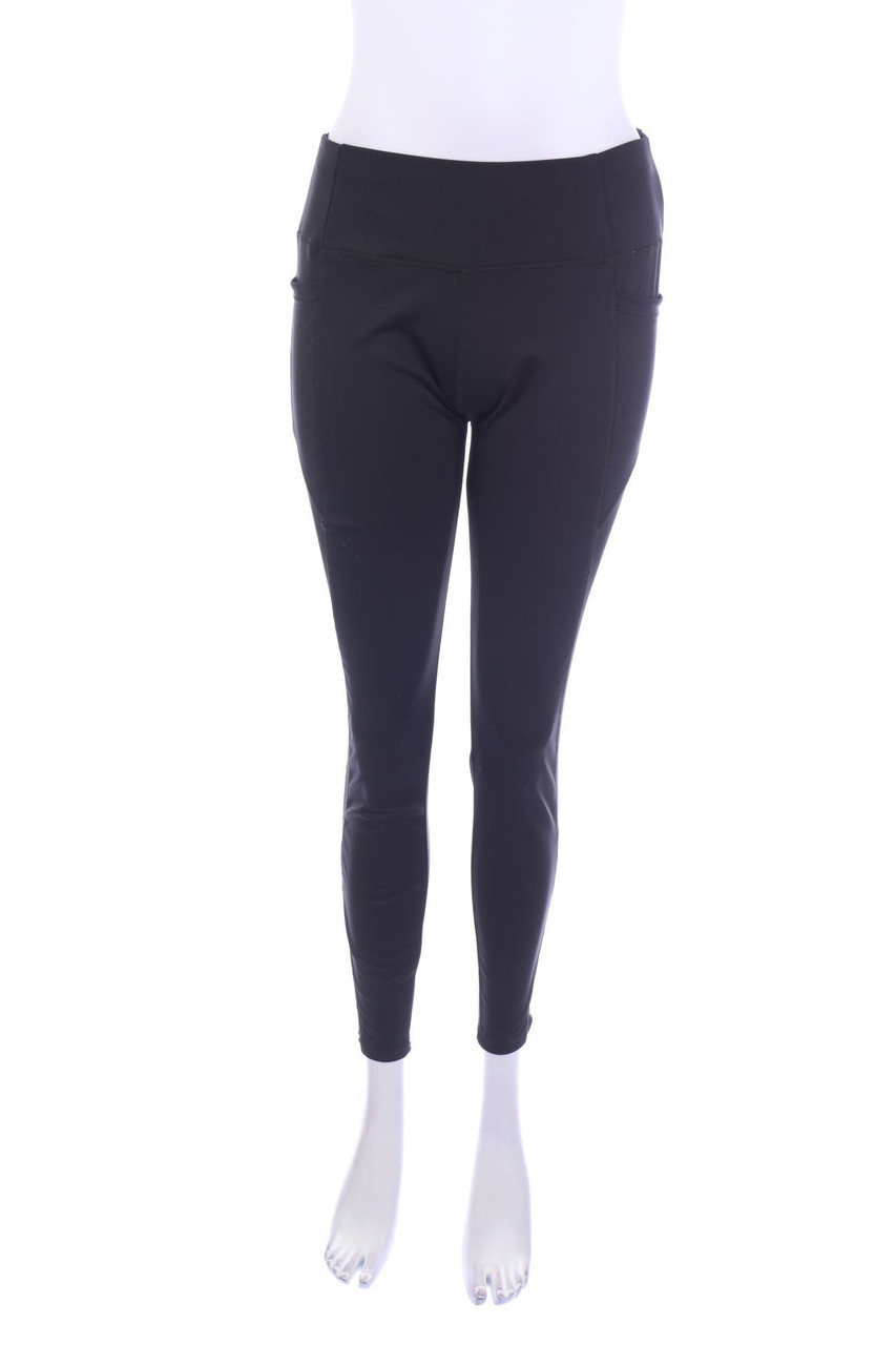 No Label - Sport Leggings with Mesh Insert - L