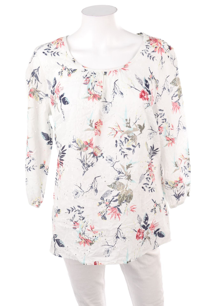 SECONDHAND - Cotton Blouse with 3/4 Sleeve - XL