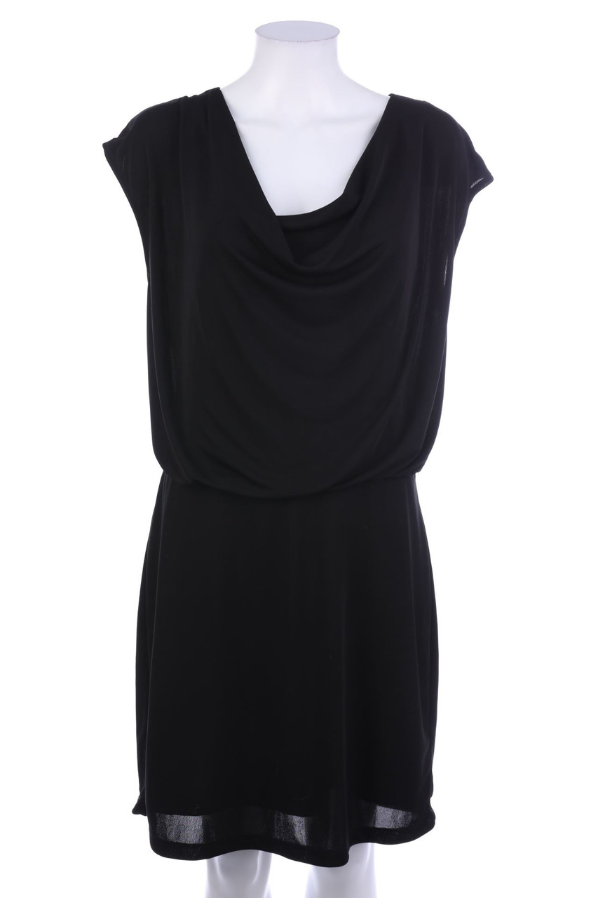 Street One - Kleid mit Wasserfall-Ausschnitt - L