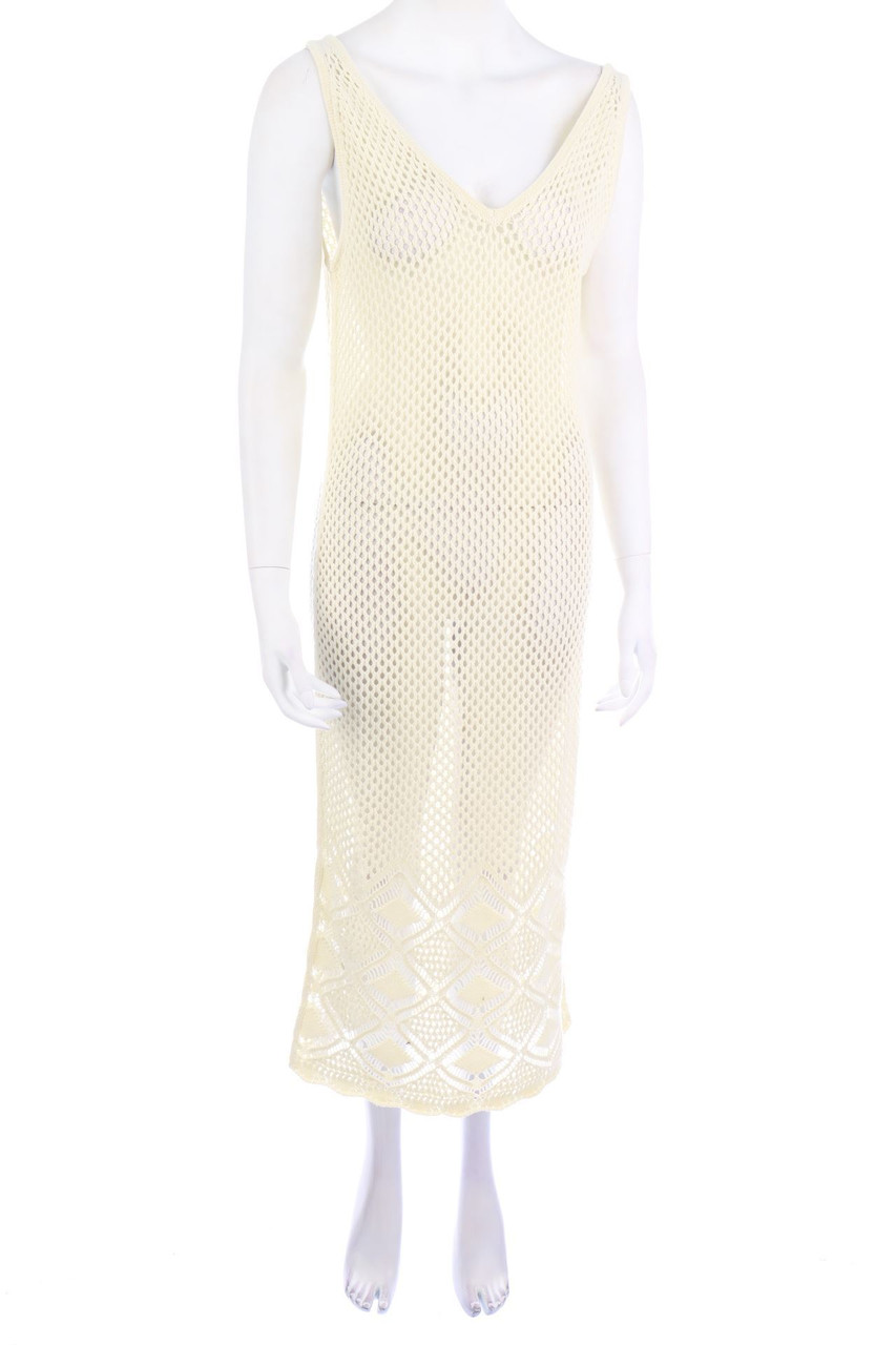 No Label - Beach-Knit Dress - L