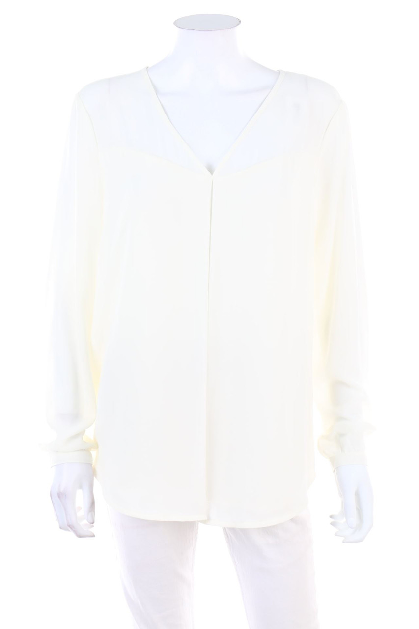 No Label - Blouse with Crease - XL