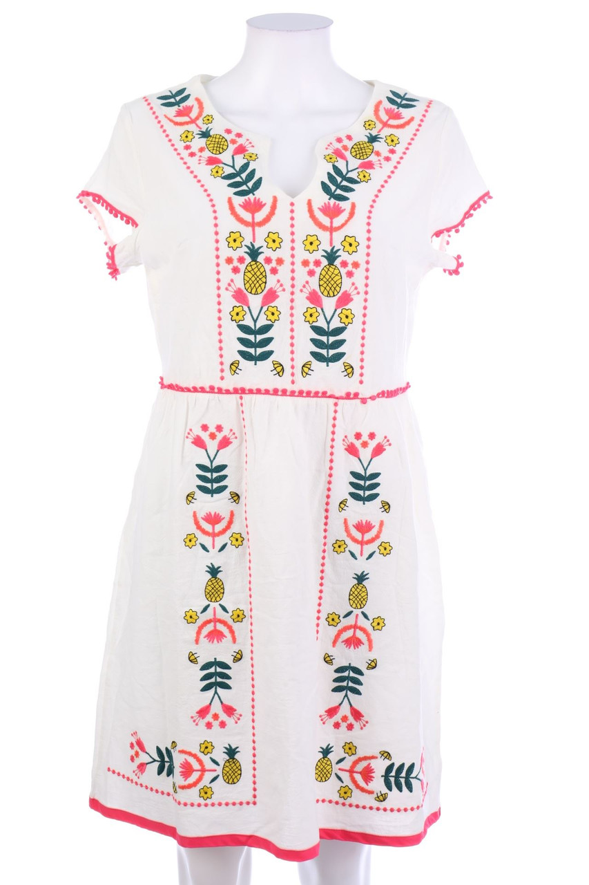 MISSLOOK - Dress with Embroideries - L