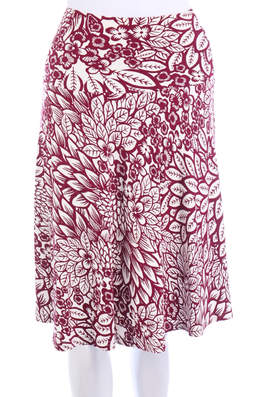 H&M - Rock mit Blumen-Print - XS