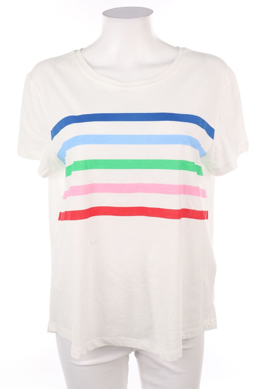 CECIL - Kurzarm-Shirt mit Streifen - S