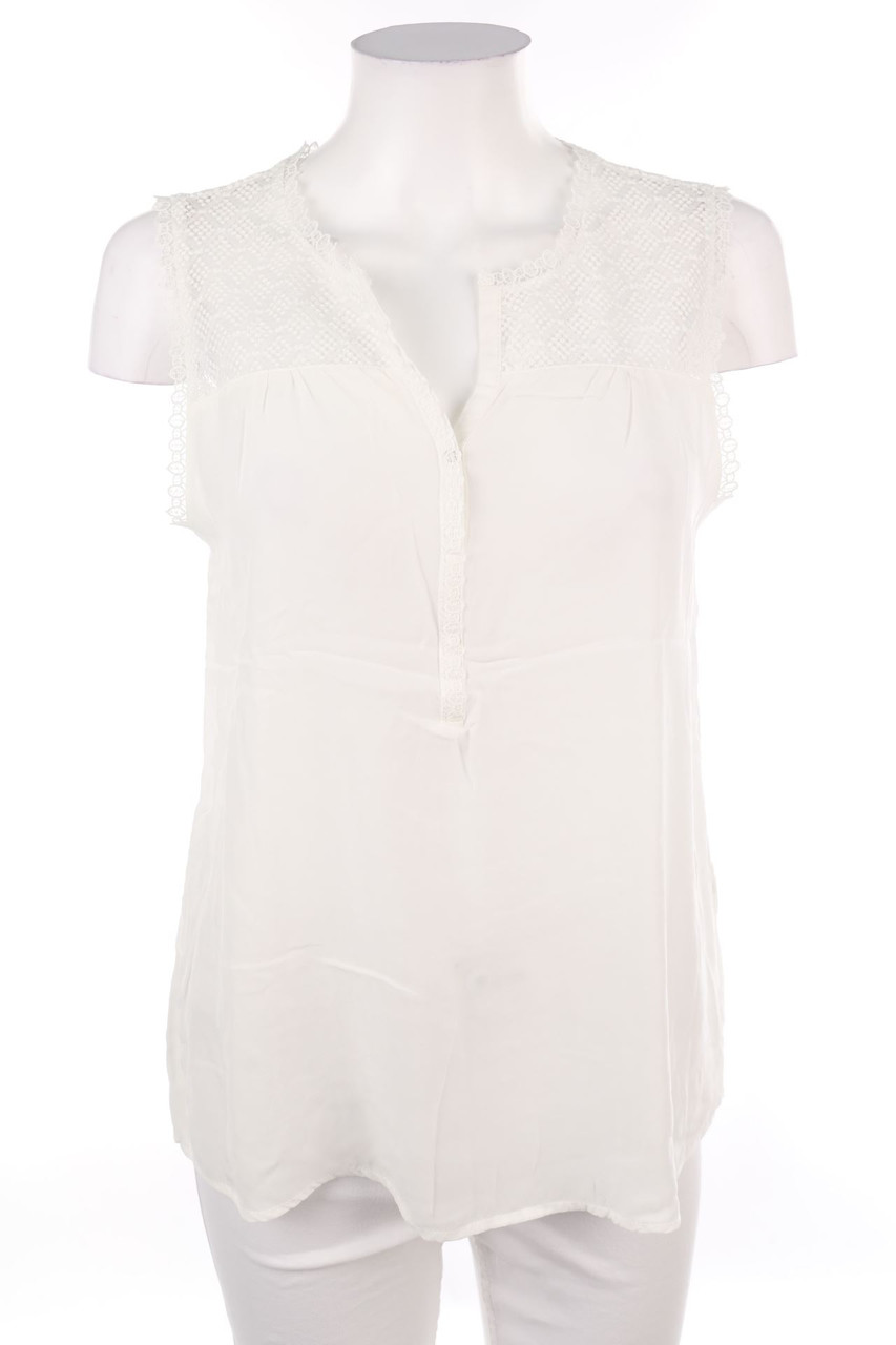 OPUS - Blouse Top with Lace - S