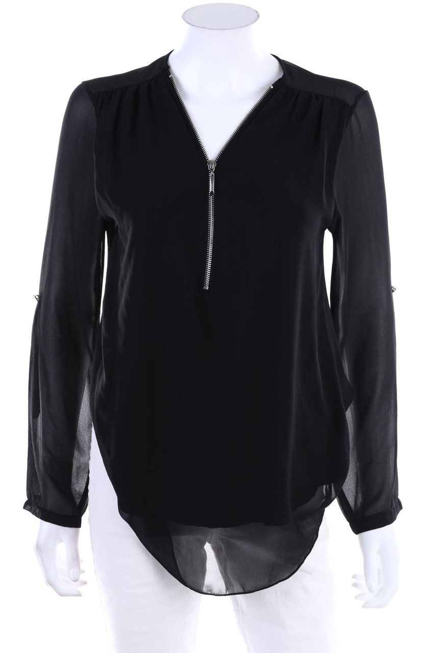 STYLEBOOM - Blouse with French Cuff - M