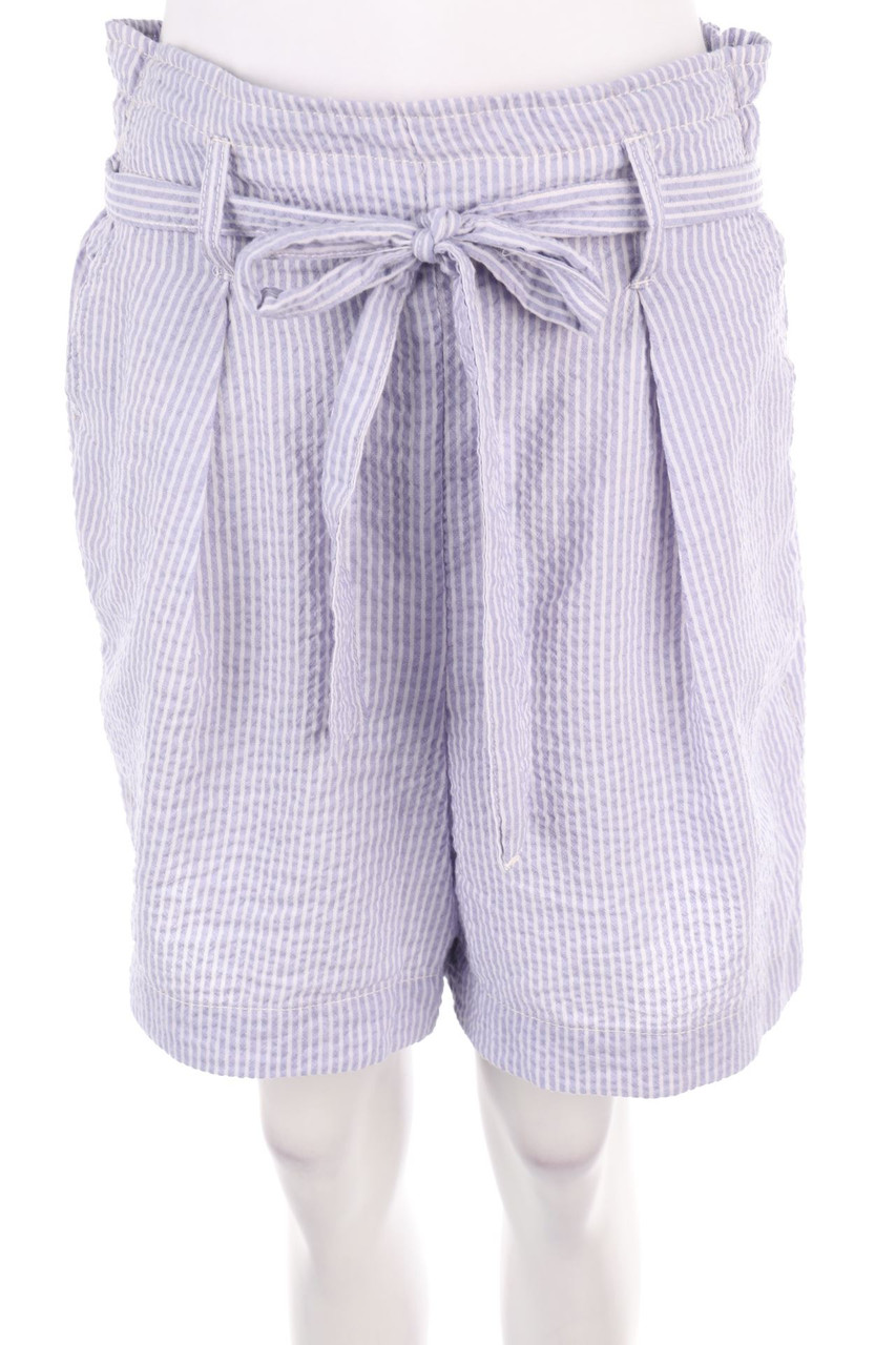 ElleNor - Bermuda-Shorts mit Streifen - M