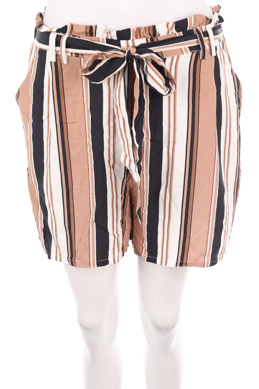 AMISU - Shorts mit Streifen - M