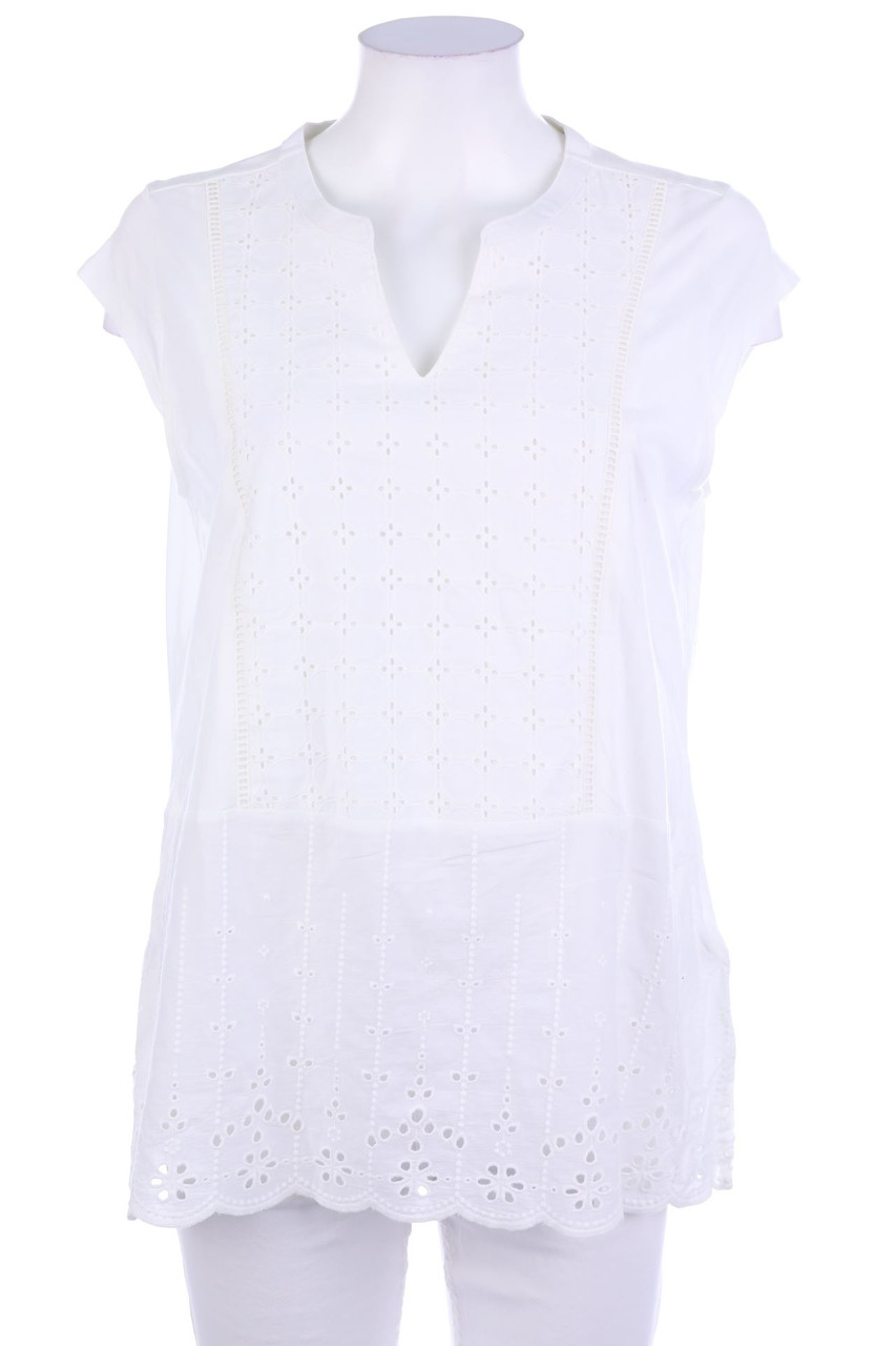 Essentials by Tchibo - Blusentop mit Lochspitze - XL