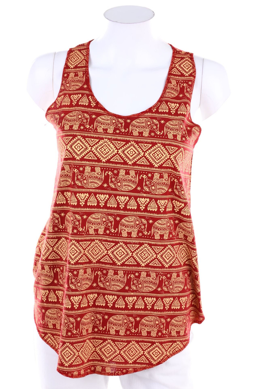 No Label - Top with Print - S