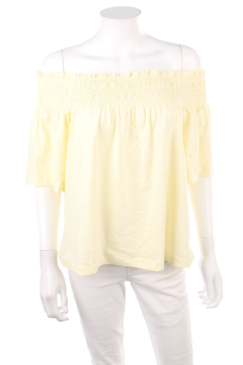 H&M - Carmen-Kurzarm-Bluse - M