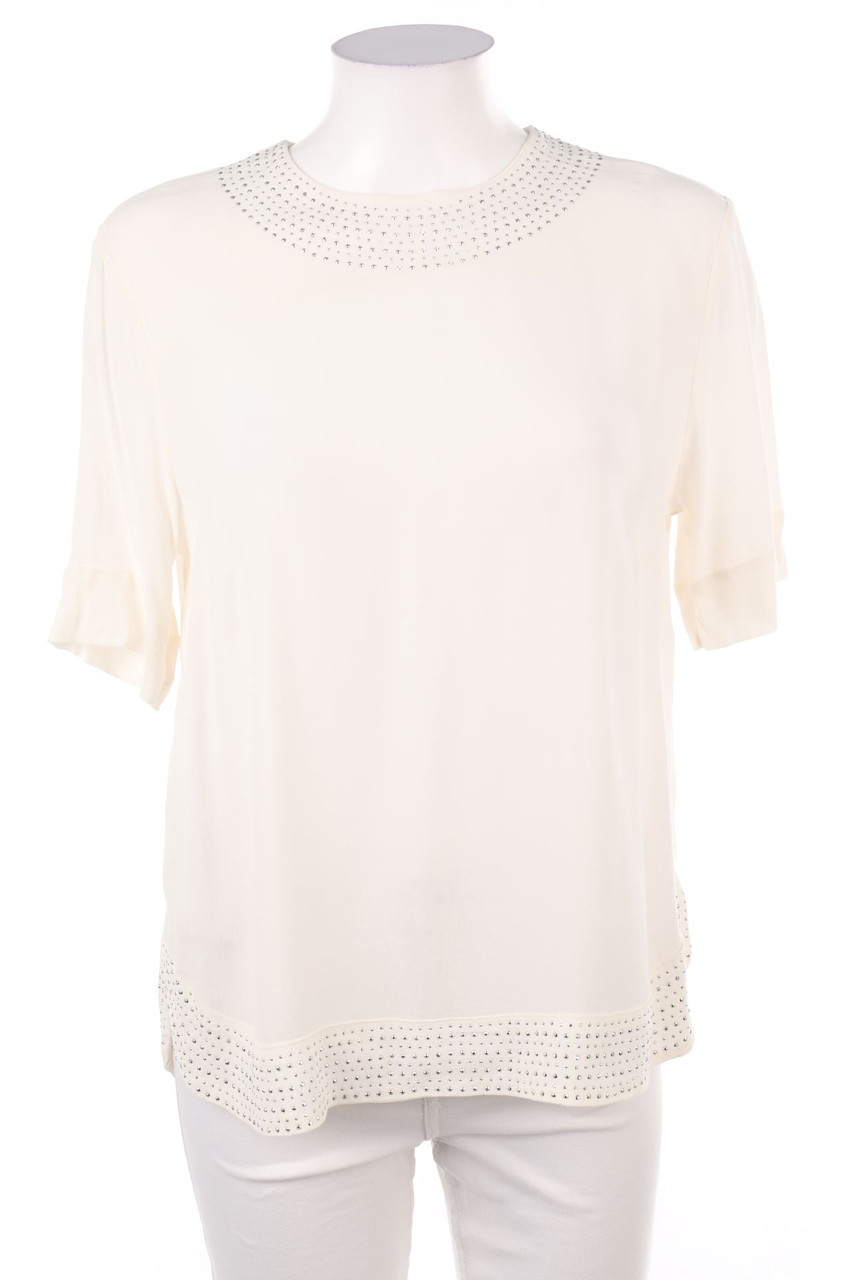 H&M - Kurzarm-Bluse - L