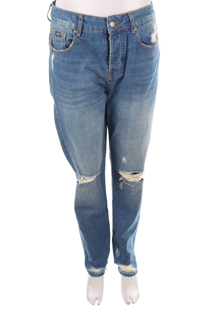 Superdry - Destroyed Boyfriend-Jeans - W28