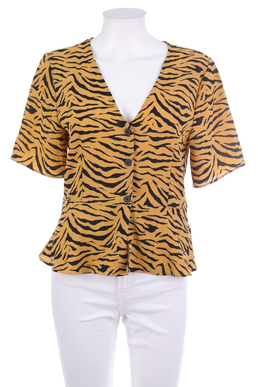 H&M - Kurzarm-Bluse - L