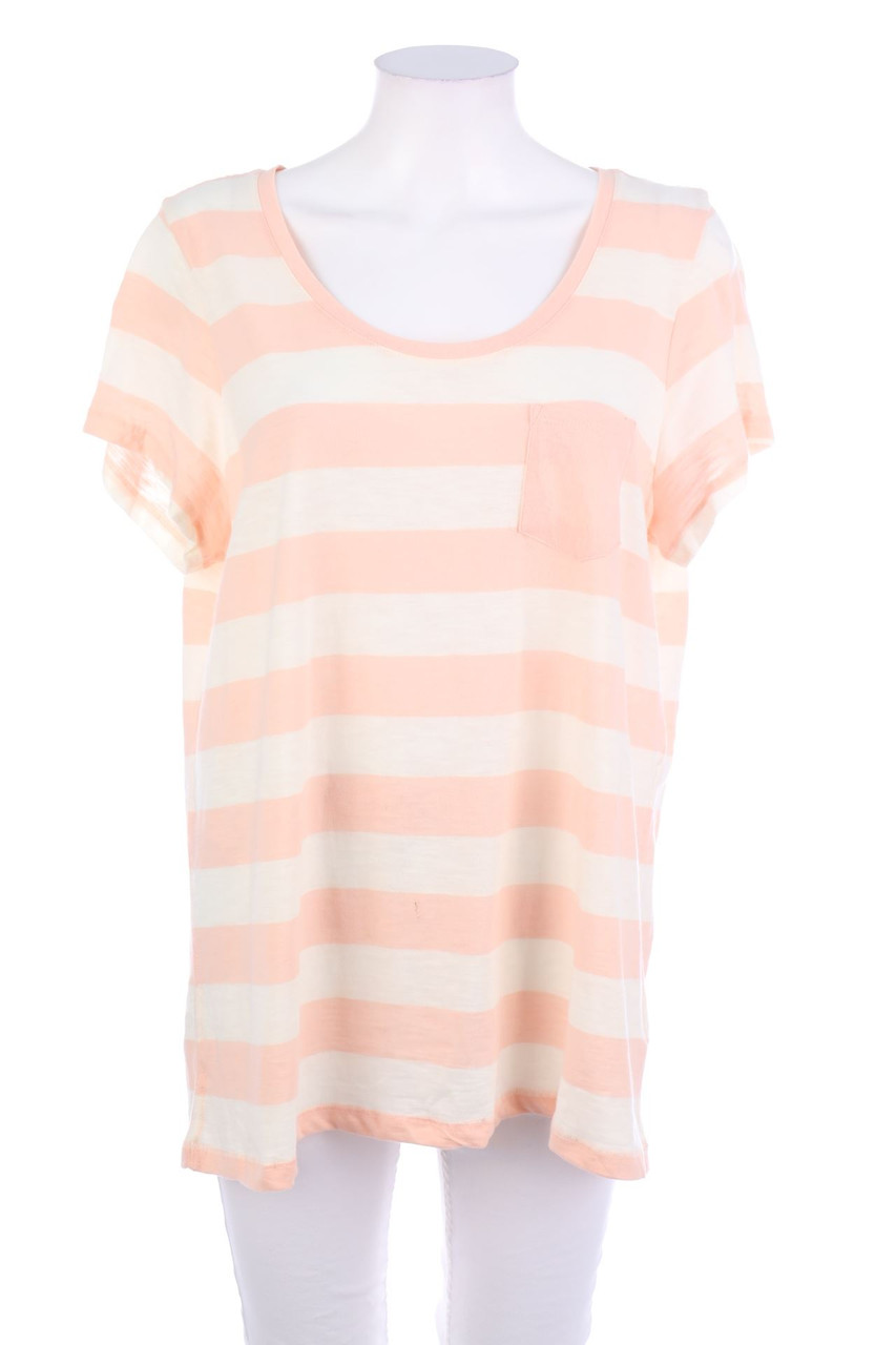 H&M - Kurzarm-Shirt aus Baumwolle - L