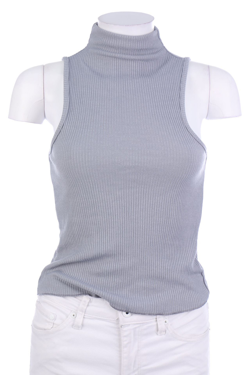 TOPSHOP - Knitted Top With Turtleneck - S