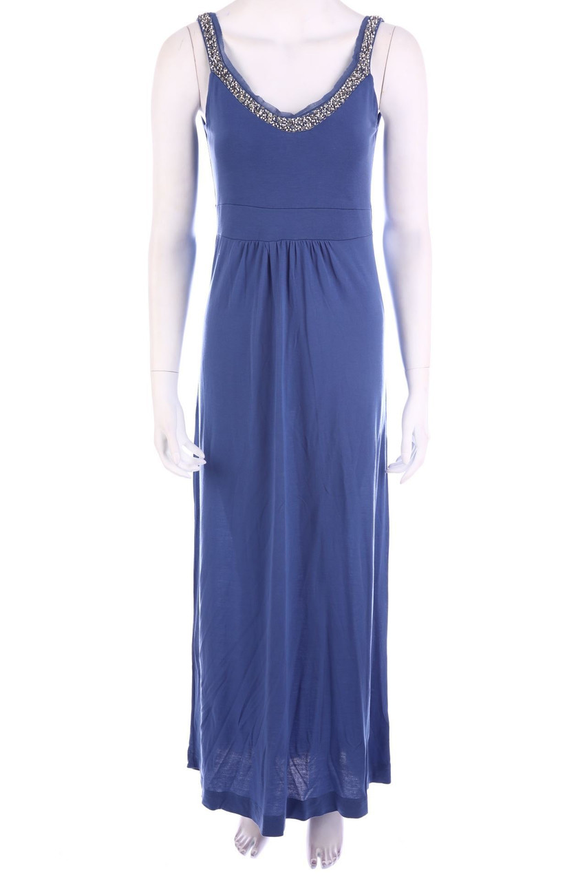 ouí - Jersey-Maxi-Kleid mit Perlen - S