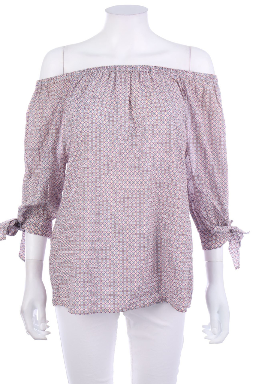 ESPRIT - Carmen-Bluse aus Baumwolle - S