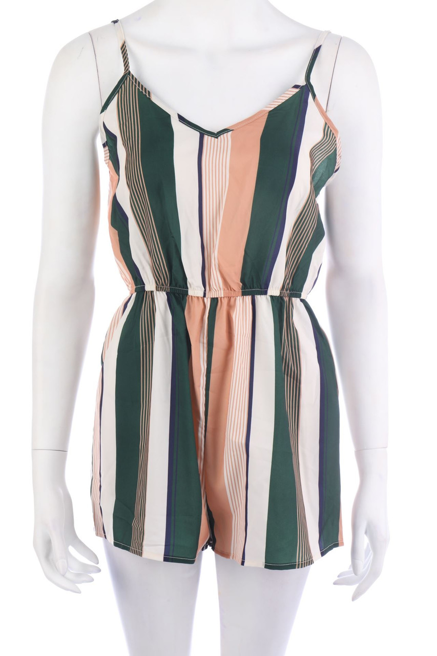 SHEIN - Playsuit mit Streifen - M