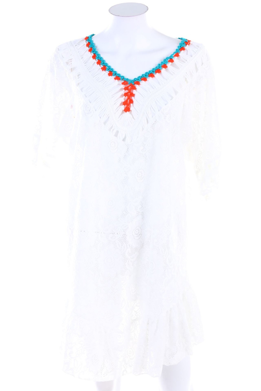 No Label - Lace-Beach Dress - XL