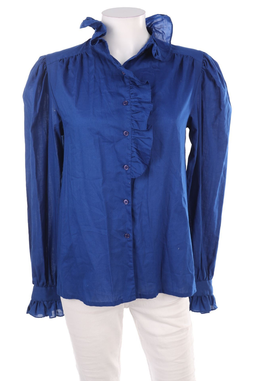 No Label - Ruffled Blouse - XL